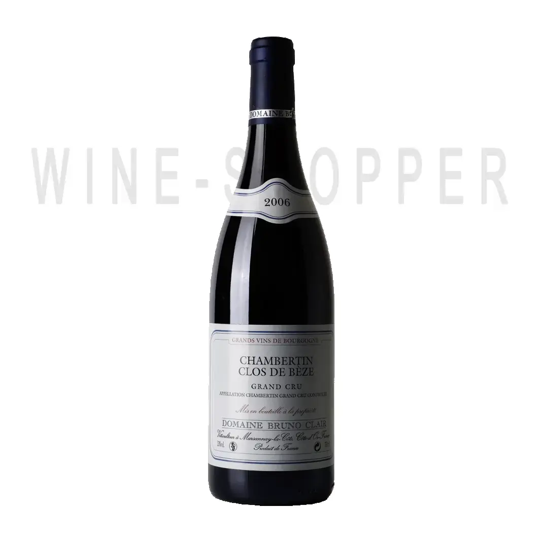 Вино Domaine Bruno Clair Chambertin Clos de Beze Grand Cru 2007 0.75 л