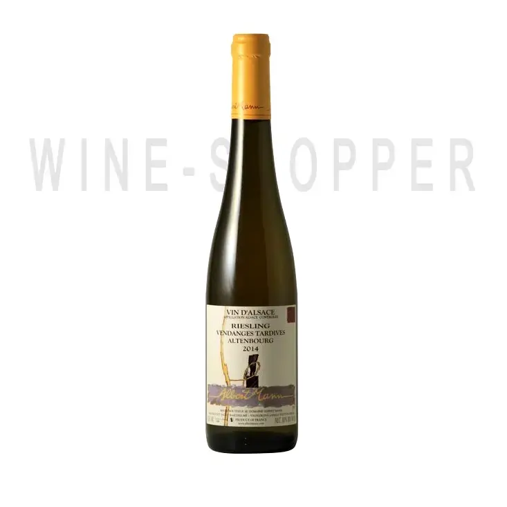 Вино Pinot Gris Vendanges Tardives Altenbourg Alsace Domaine Albert Mann 2015 0.5 л