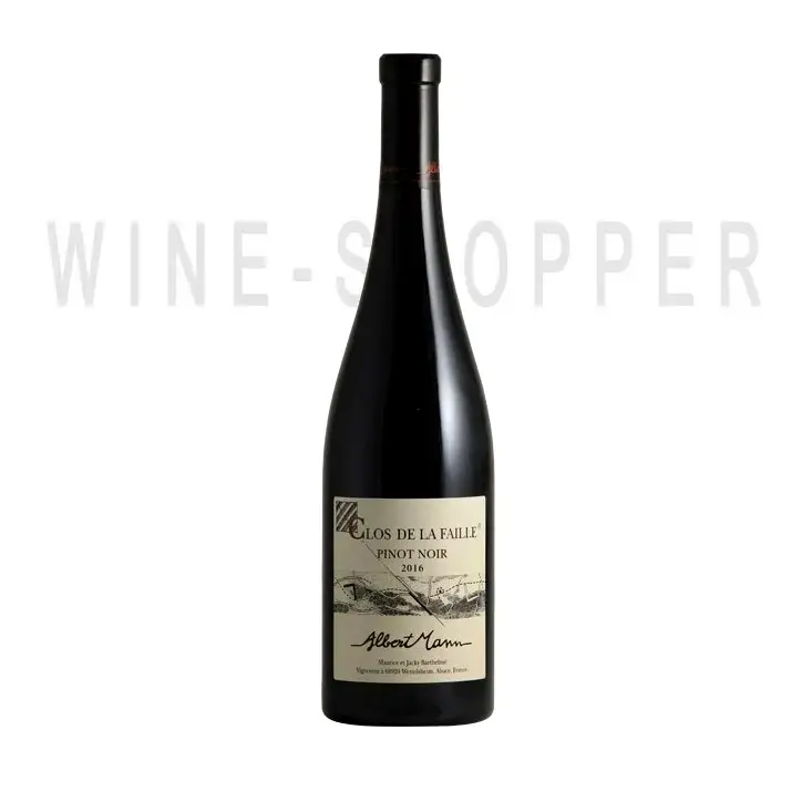 Вино Pinot Noir Clos de la Faille Alsace Domaine Albert Mann 2016 0.75 л