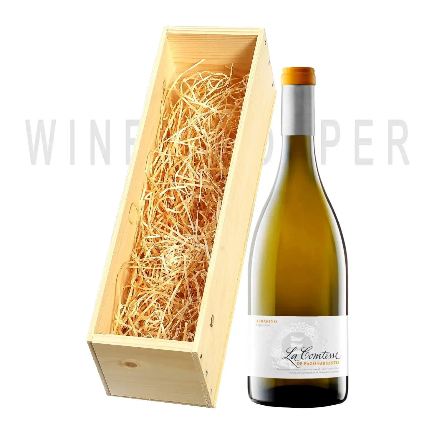 Вино Marques de Murrieta, La Comtesse de Pazo Barrantes wooden box 2012 0.75 л