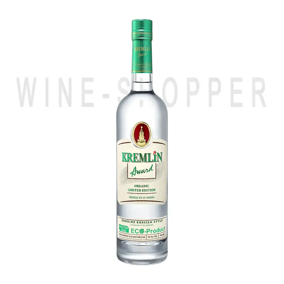 Водка Kremlin Award Organic Limited Edition Fortuna 0.5 л