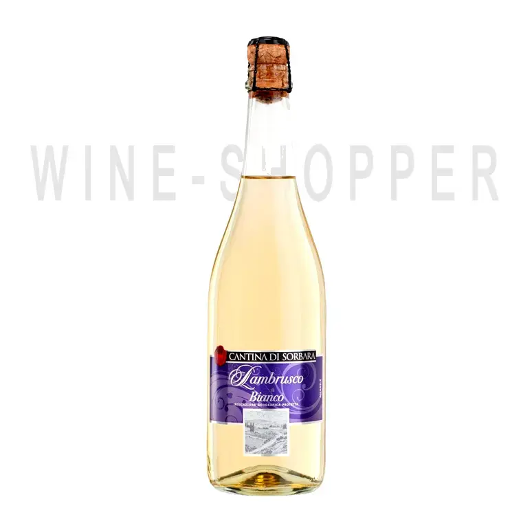 Игристое вино Cantina di Sorbara, Lambrusco Bianco IGP 0.75 л