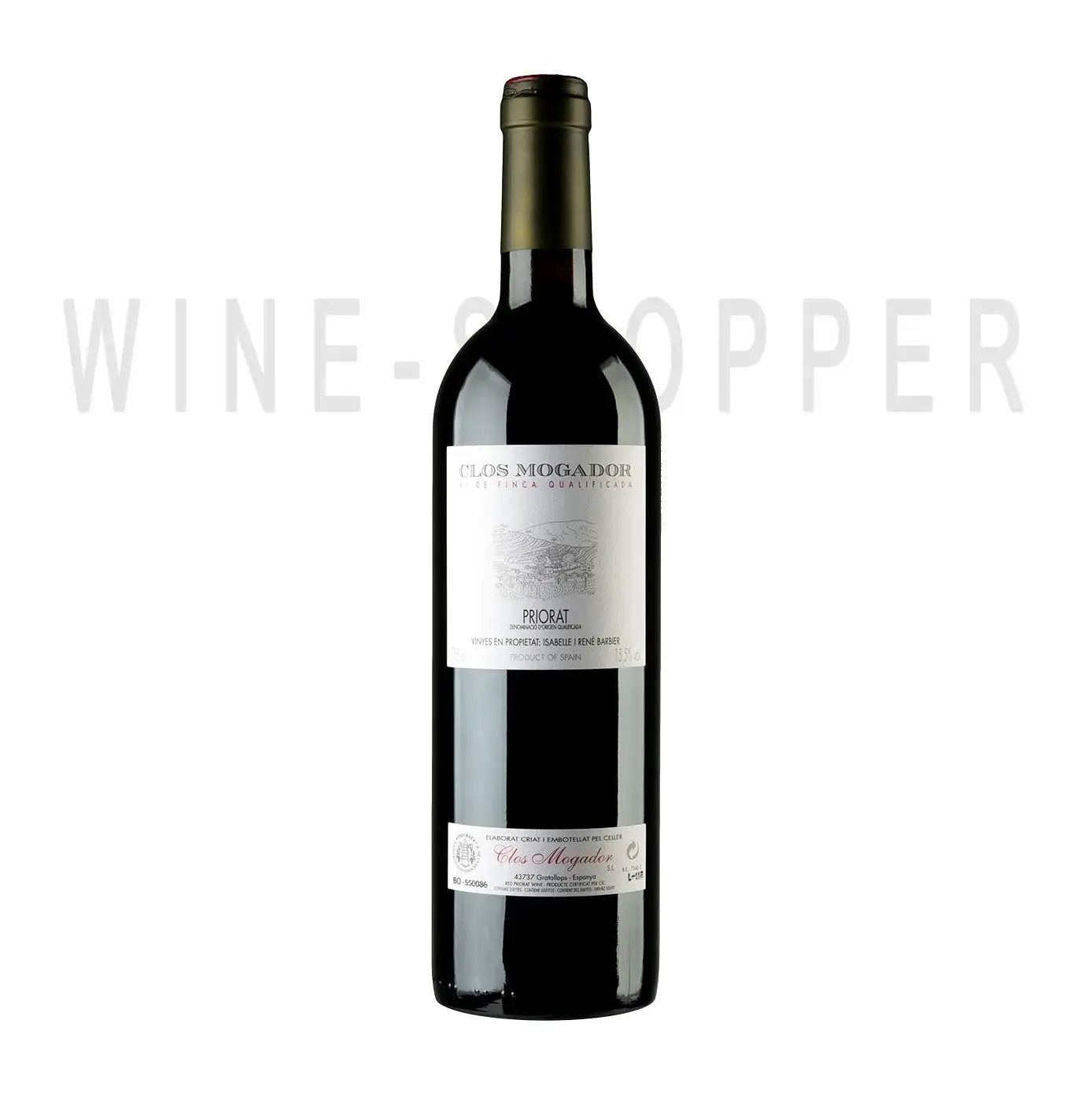 Вино Clos Mogador Priorat DOC 2016 0.75 л