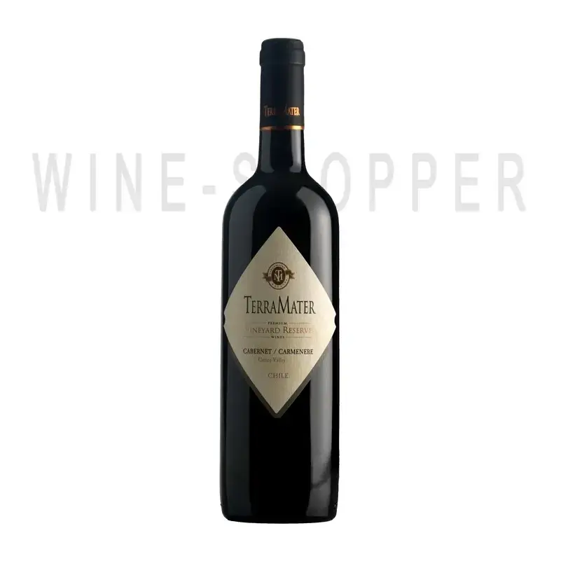 Вино TerraMater, Vineyard Cabernet Carmenere 2014 0.375 л