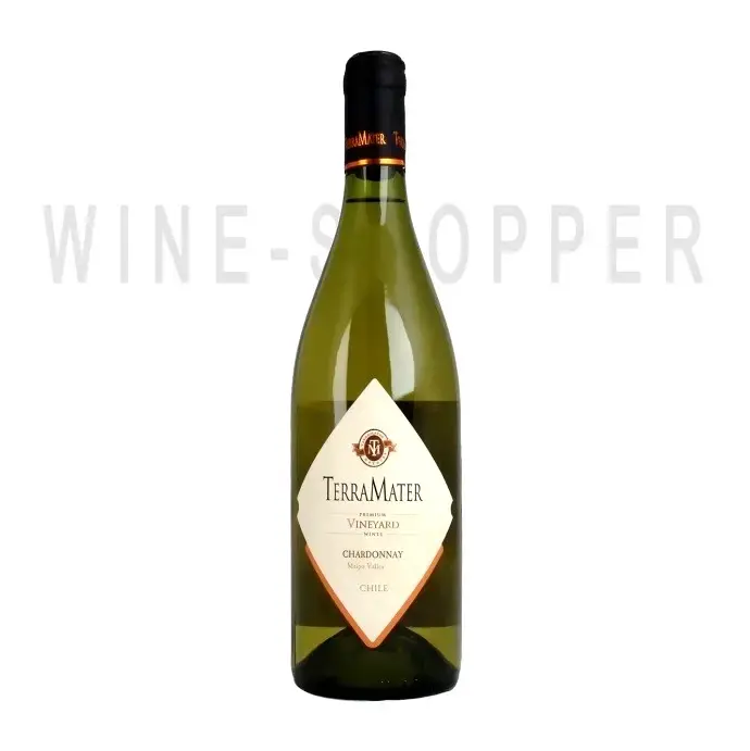 Вино TerraMater, Vineyard Chardonnay 2015 0.375 л