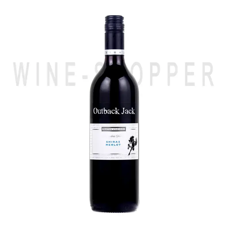 Вино Berton Vineyard Outback Jack Shiraz Merlot 2016 0.75 л