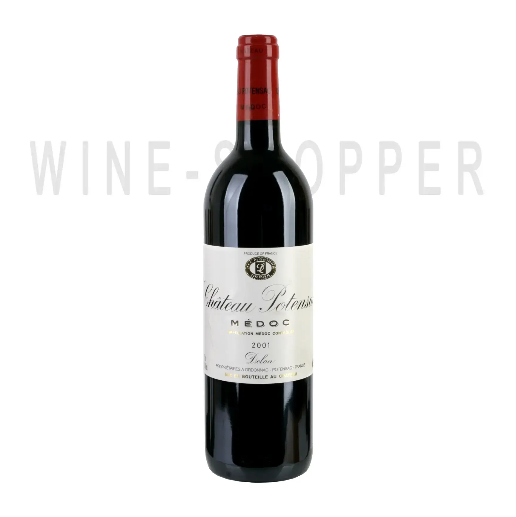Вино Chateau Potensac Medoc 2001 0.75 л
