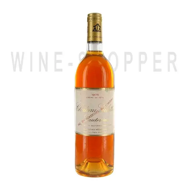 Вино Chateau Gilette Sauternes AOC 1975 0.75 л