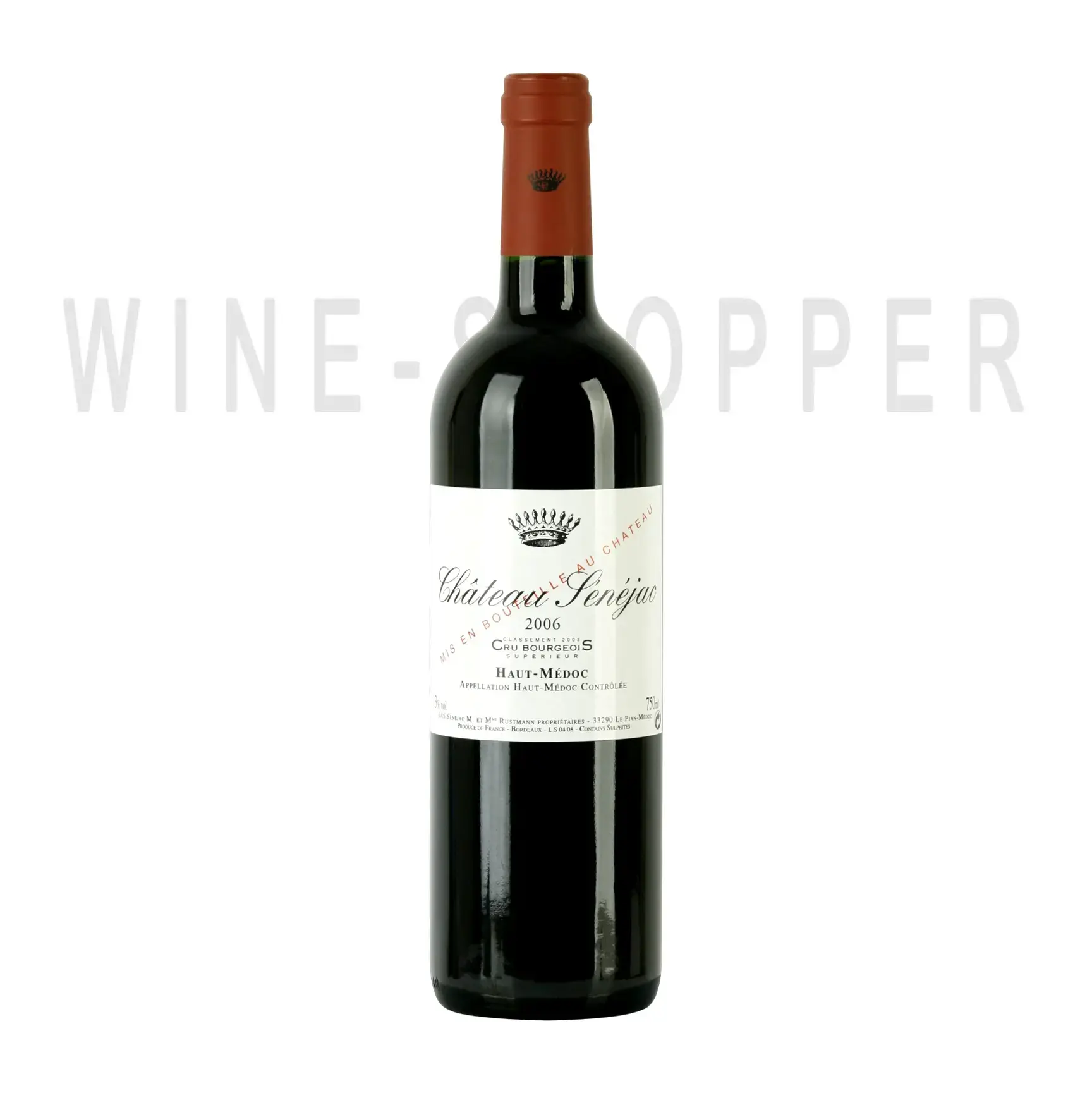 Вино Chateau Senejac Cru Bourgeois Superieur 2006 0.75 л