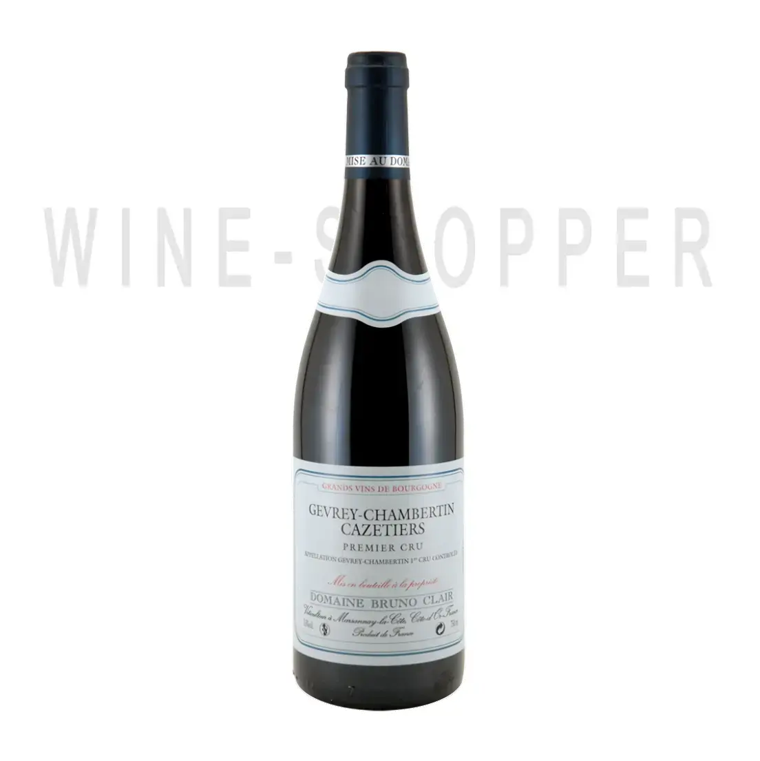 Вино Domaine Bruno Clair Gevrey-Chambertin Les Cazetiers Premier Cru 2013 0.75 л