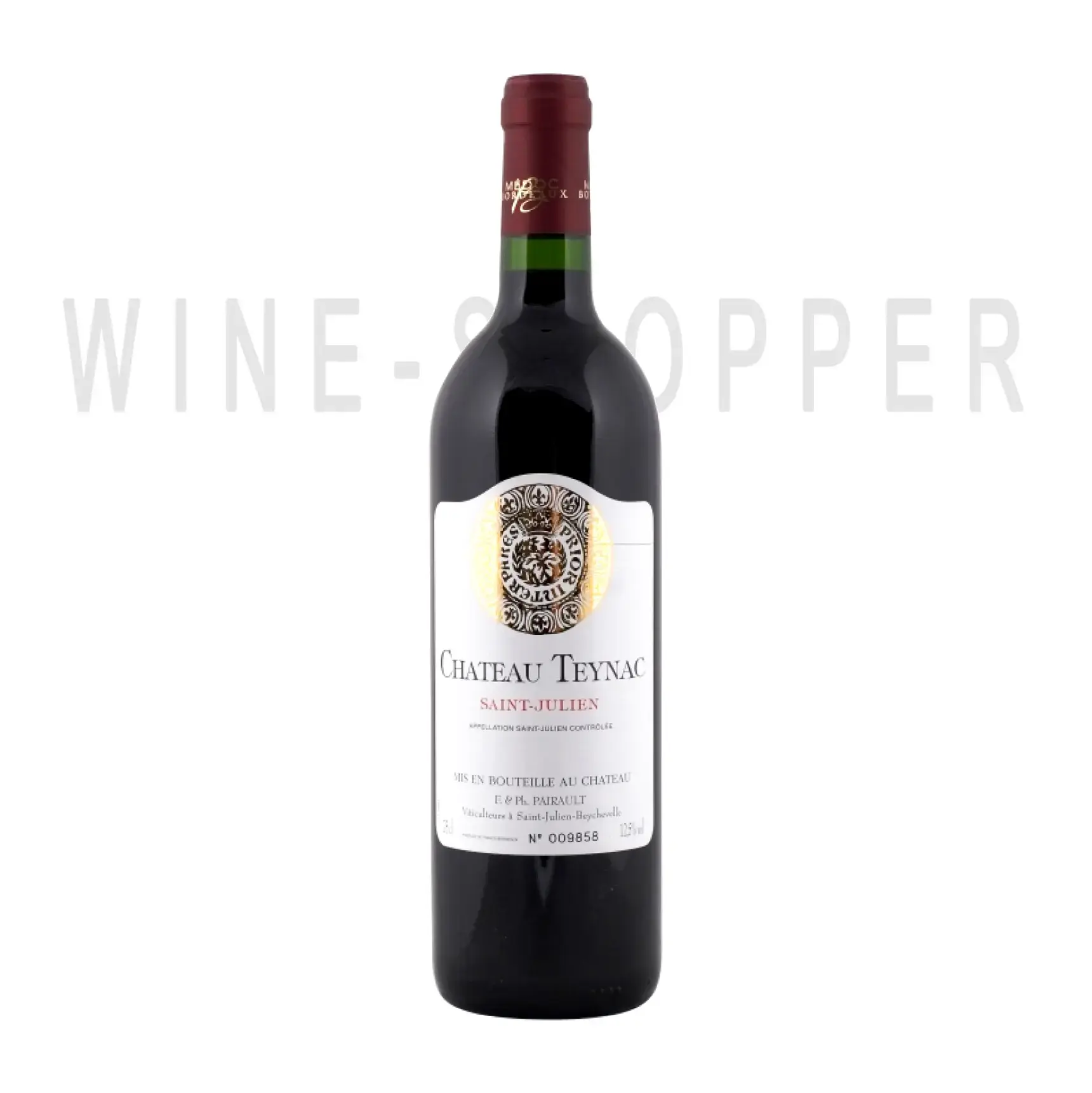 Вино Chateau Teynac Saint-Julien`08 2008 0.75 л