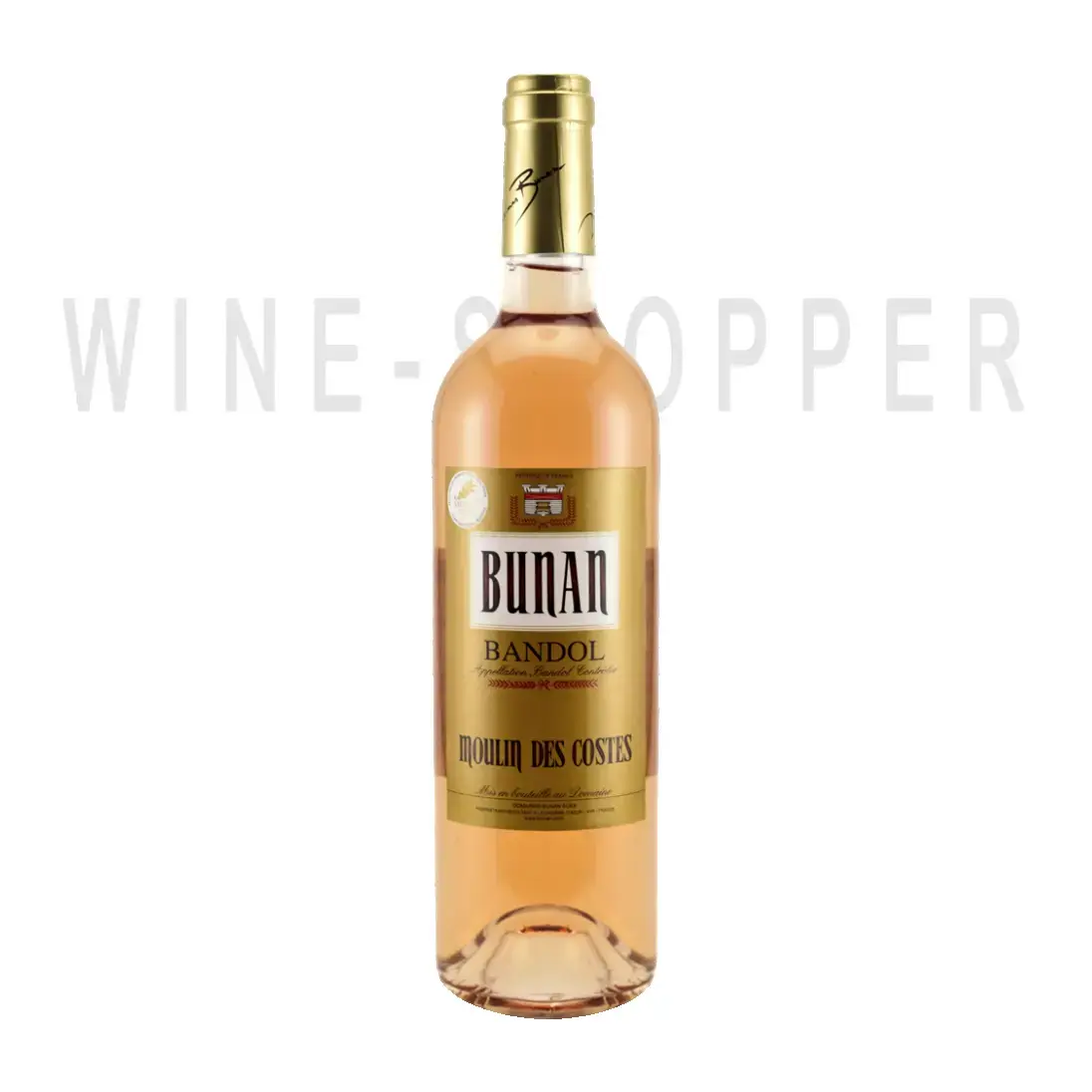 Вино Domaine Bunan Moulin des Costes Rose 2016 0.75 л