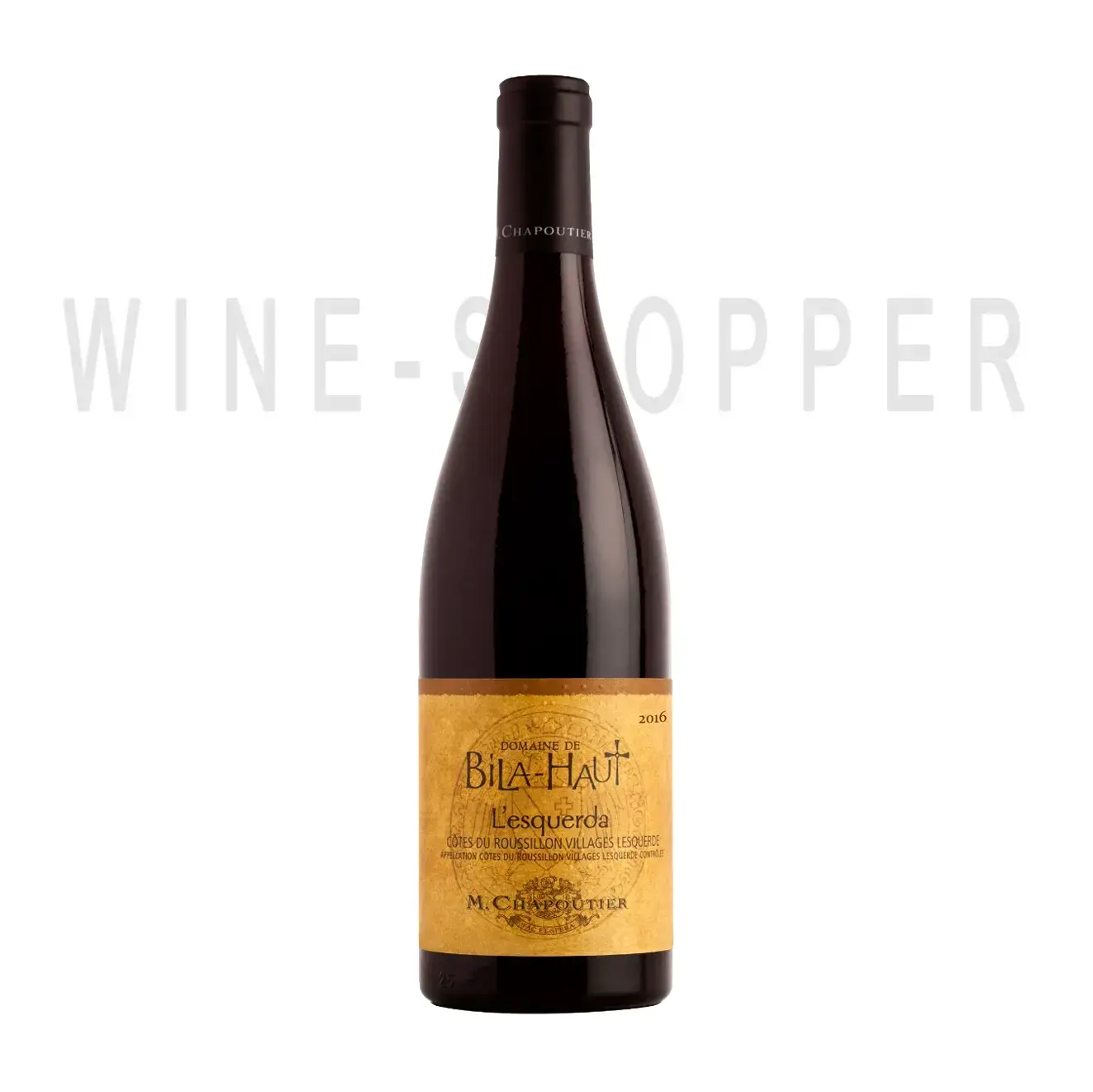 Вино Cotes du Roussillon Villages AOC Domaine de Bila Haut L'Esquerda 2017 0.75 л