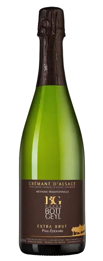 Игристое вино Cremant d’Alsace Extra Brut Cuvee Paul-Edouard, 0.75 л