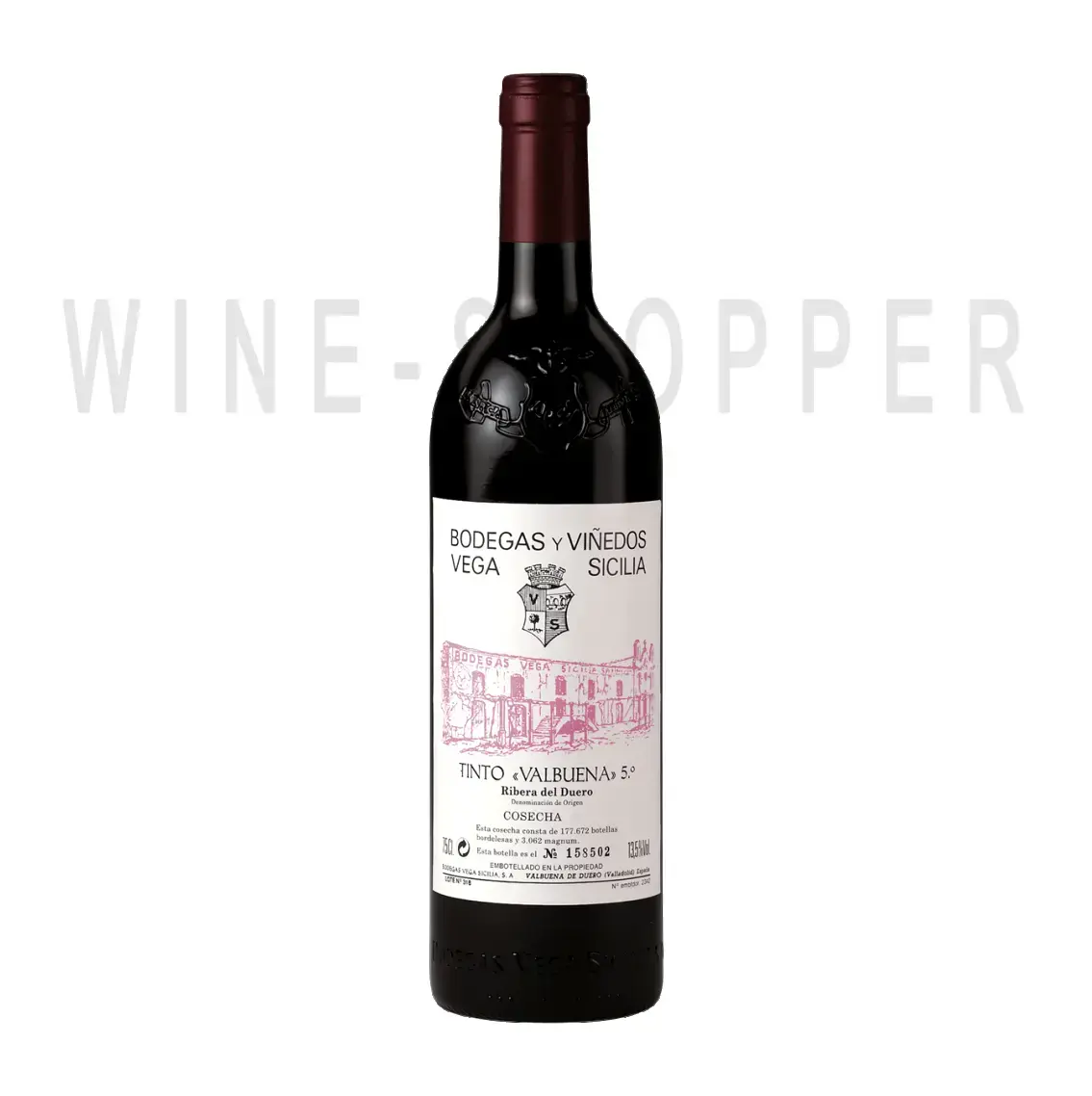 Вино Valbuena 5, Bodegas Vega Sicilia 2007 0.75 л