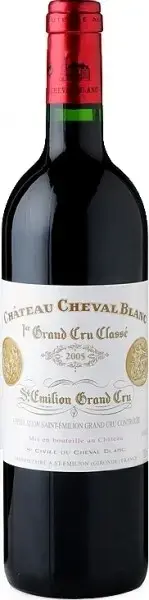 Вино Chateau Cheval Blanc St-Emilion AOC 1-er Grand Cru Classe 2005 0.75 л