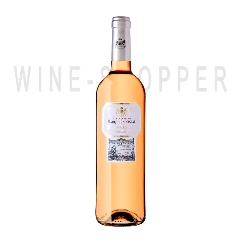 Вино Herederos del Marques de Riscal Rosado Rioja DOC 2017 0.75 л