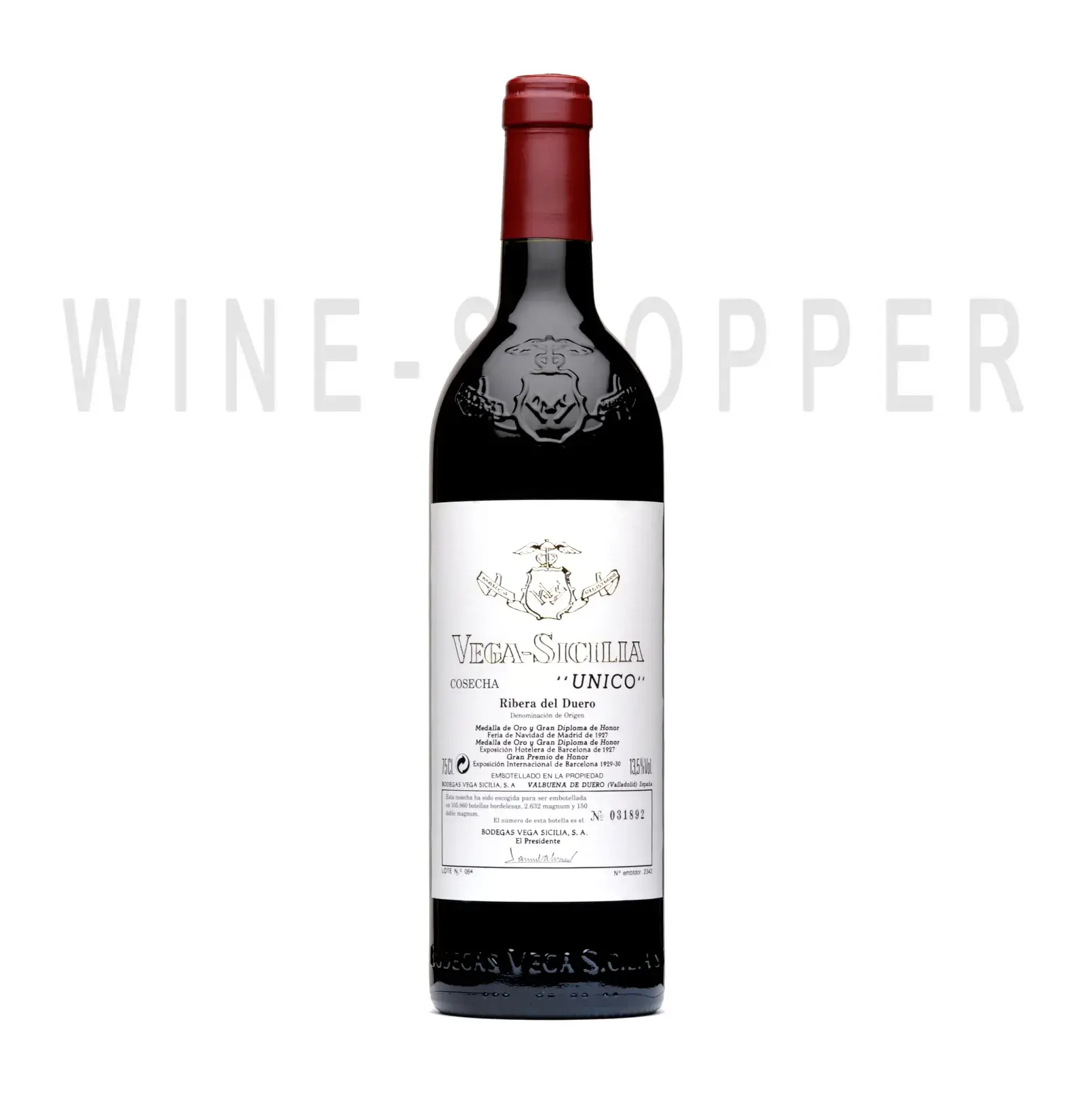 Вино Vega Sicilia Unico 2003 0.75 л