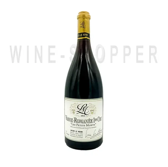 Вино Lucien Le Moine Vosne Romanee Premier Cru Les Petits Monts 2012 0.75 л