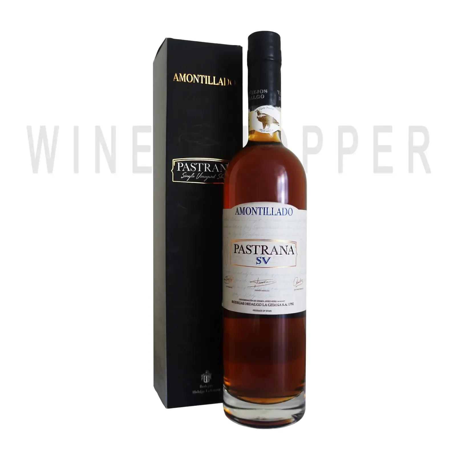 Вино Pastrana SV Amontillado in gift box 0.5 л