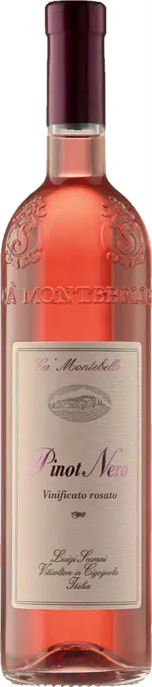 Игристое вино Ca' Montebello Pinot Nero Rosato 2016 0.75 л