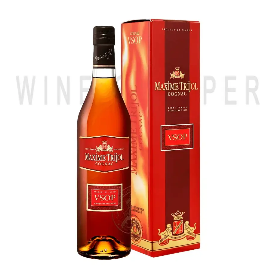 Коньяк Maxime Trijol VSOP, gift box 0.7 л