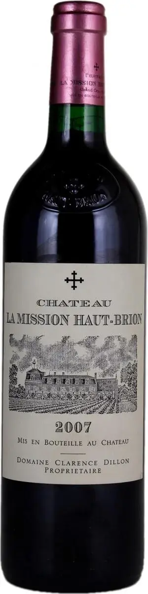 Вино Chateau La Mission Haut-Brion Pessac-Leognan AOC Cru Classe de Graves, 2007, 0.75 л