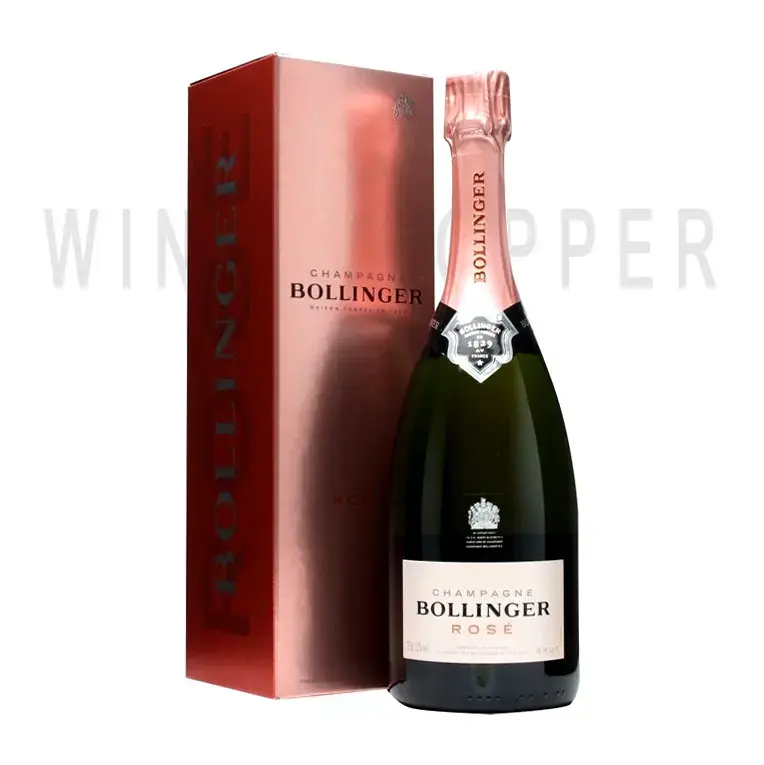 Шампанское Bollinger Rose Brut in gift cart. pack 1.5 л