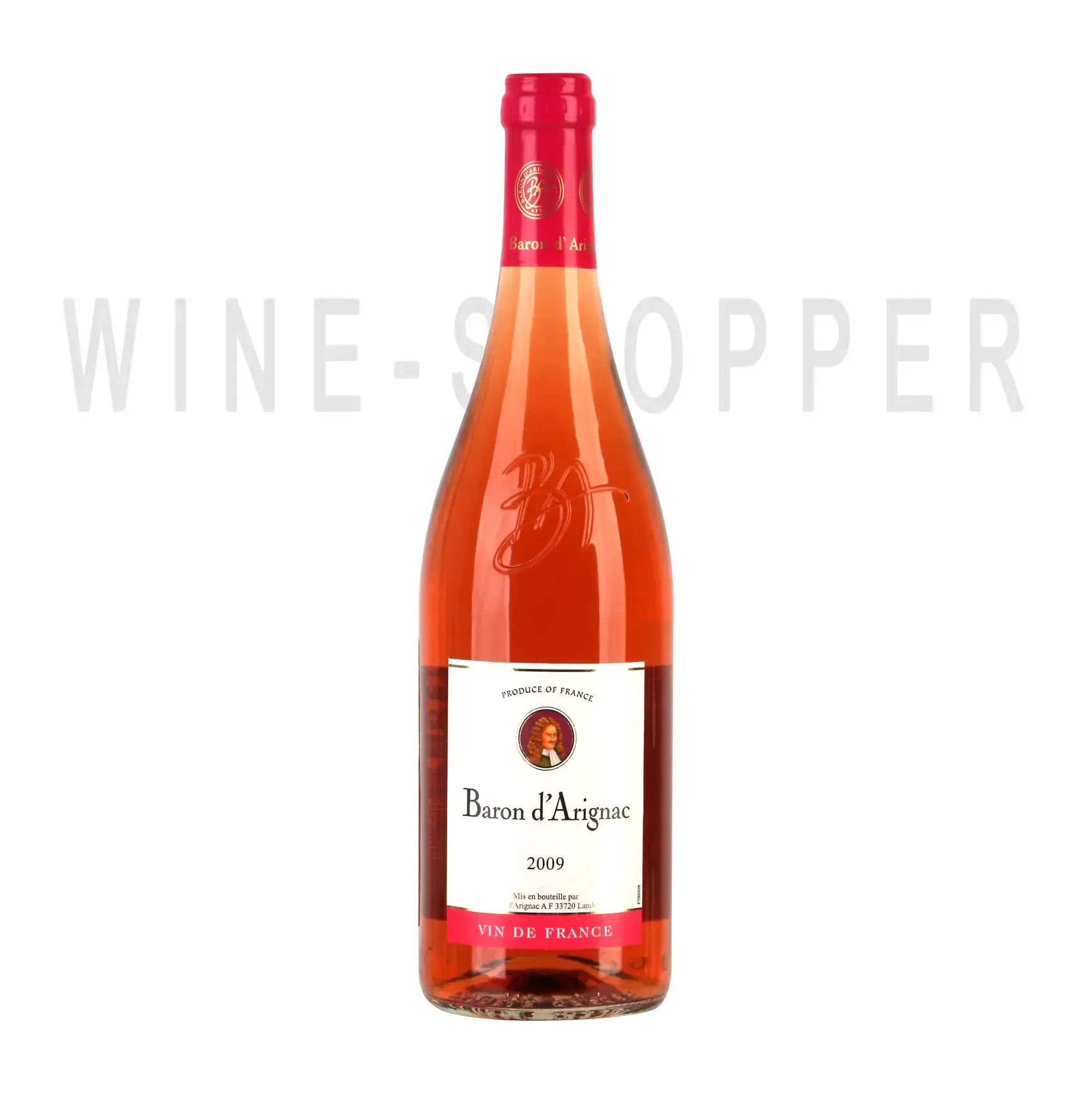 Вино Baron d`Arignac Pays d`Herault Rose 2009 0.75 л