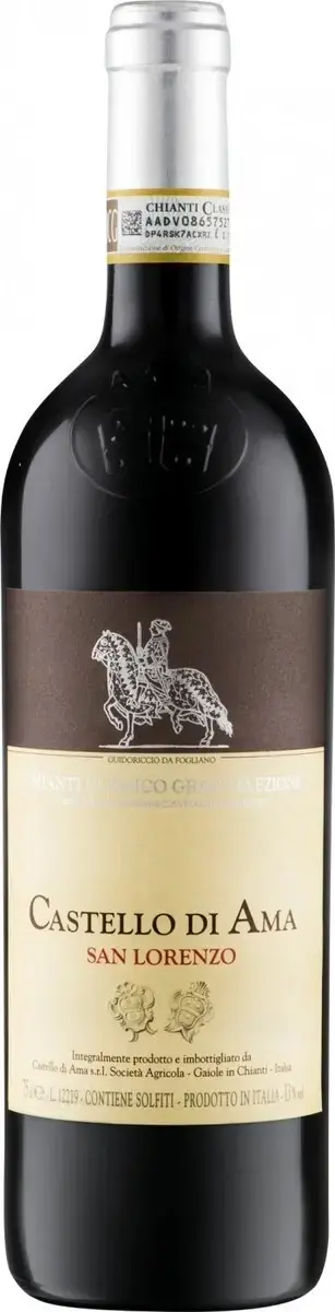 Вино Castello di Ama San Lorenzo Chianti Classico Gran Selezione DOCG, 2014, 0.75 л