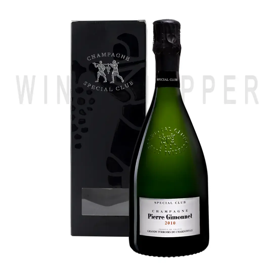 Шампанское Pierre Gimonnet & Fils Special Club Grands Terroirs de Chardonnay Extra Brut gift box 2012 0.75 л