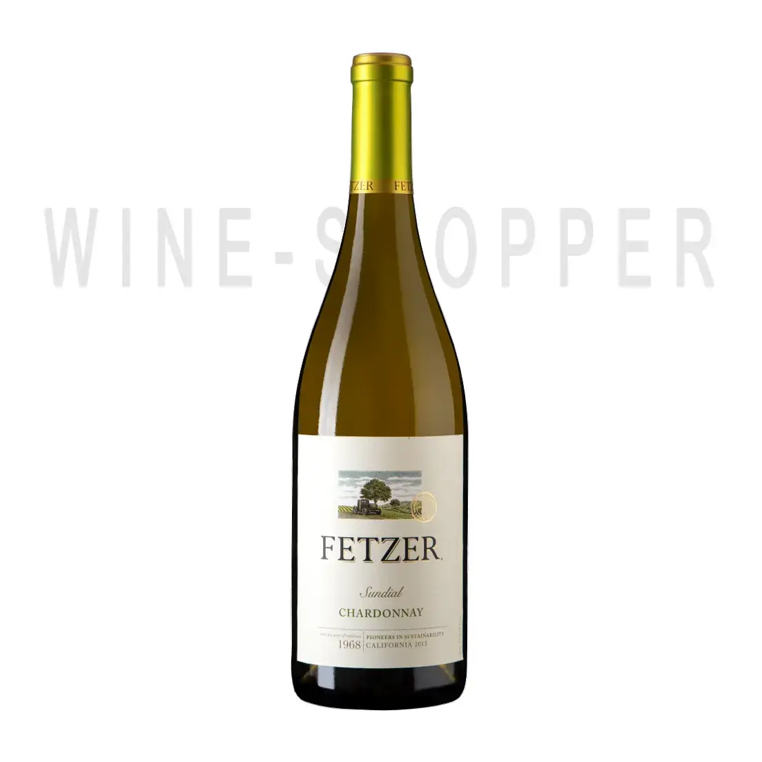 Вино Fetzer Chardonnay Sundial 2017 0.75 л