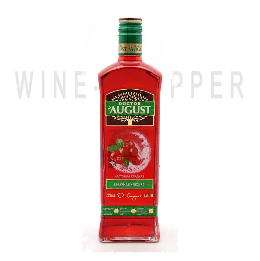 Настойка Doctor August Northern Cranberry, 0.5 л