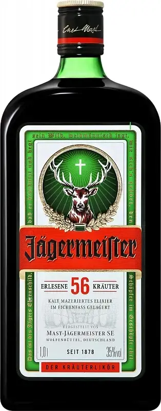 Ликер Jagermeister, 1 л