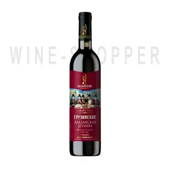 Вино Alazani Valley Agroservis red semi-sweet table wine 0.75 л
