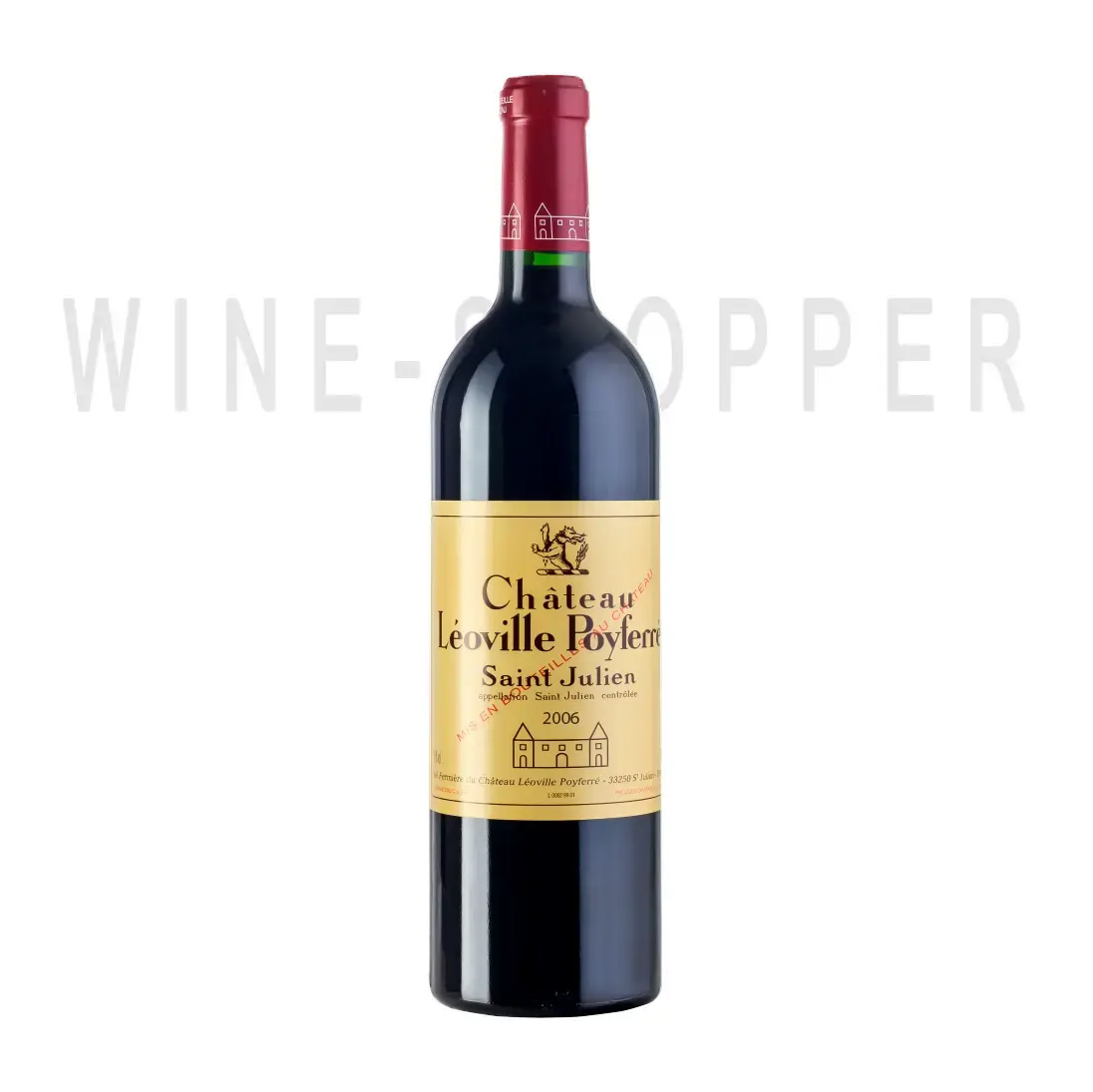 Вино Chateau Leoville Poyferre 1996 0.75 л