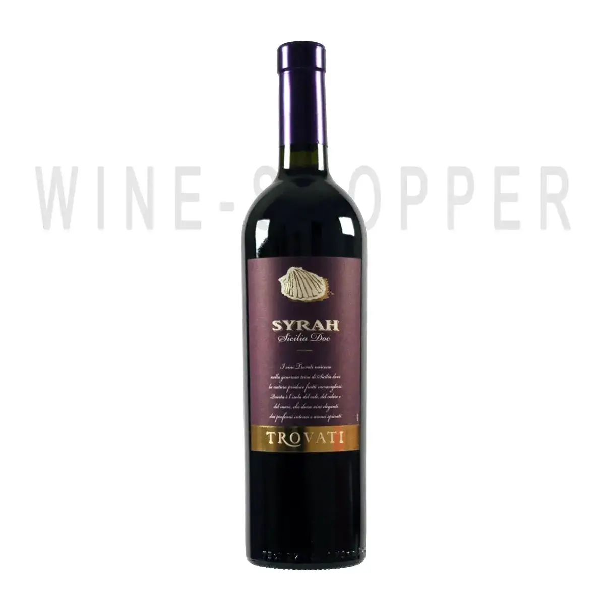 Вино Syrah Trovati 2014 0.75 л
