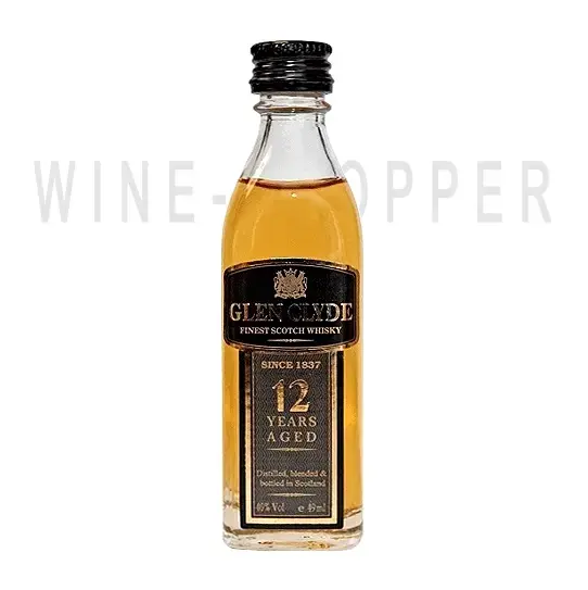 Виски Glen Clyde 12 Years Old 0.05 л