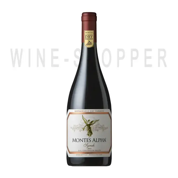 Вино Montes Alpha Syrah 2013 0.75 л