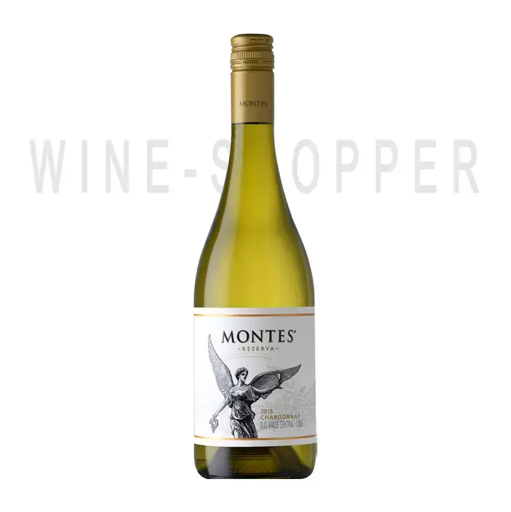 Вино Montes Chardonnay Reserva 2015 0.75 л