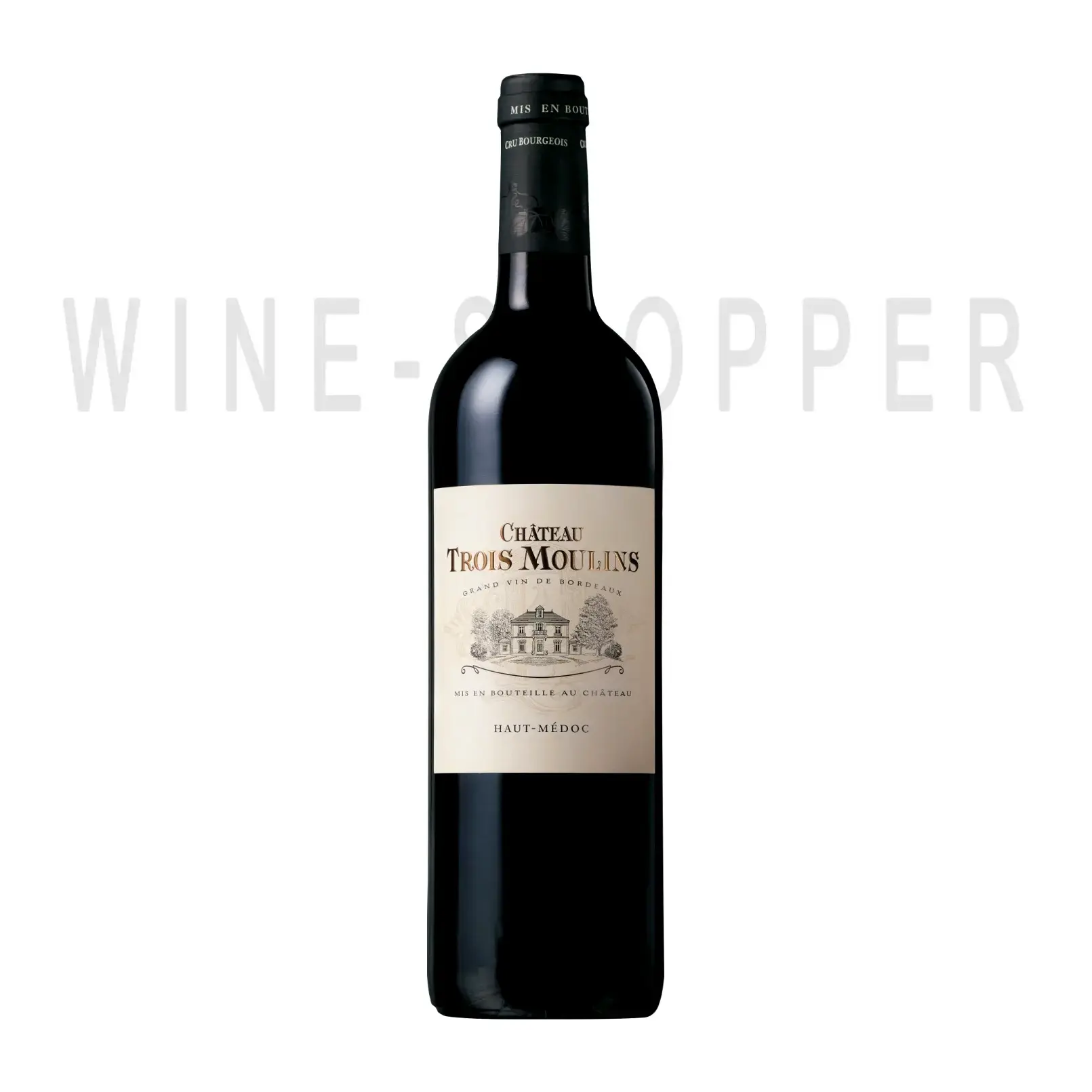 Вино Chateau Trois Moulins, Cru Bourgeois Haut-Medoc AOC 2014 0.75 л
