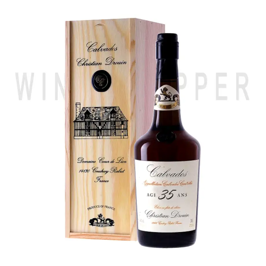Кальвадос Coeur de Lion Calvados 35 ans wooden box 0.7 л