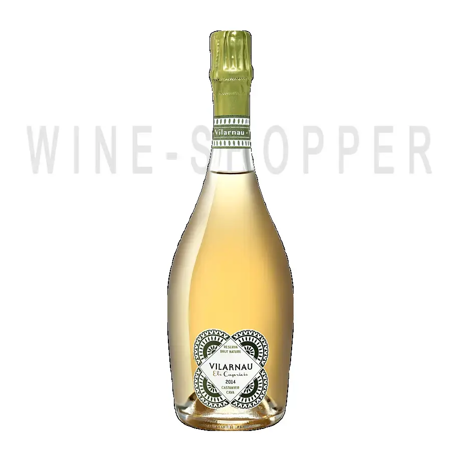 Игристое вино Els Capricis Brut Natur Reserva Vintage Cava DO Vilarnau 0.75 л