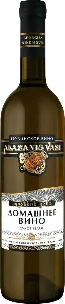 Вино Alazanis Vazi Home Wine White Dry 0.7 л