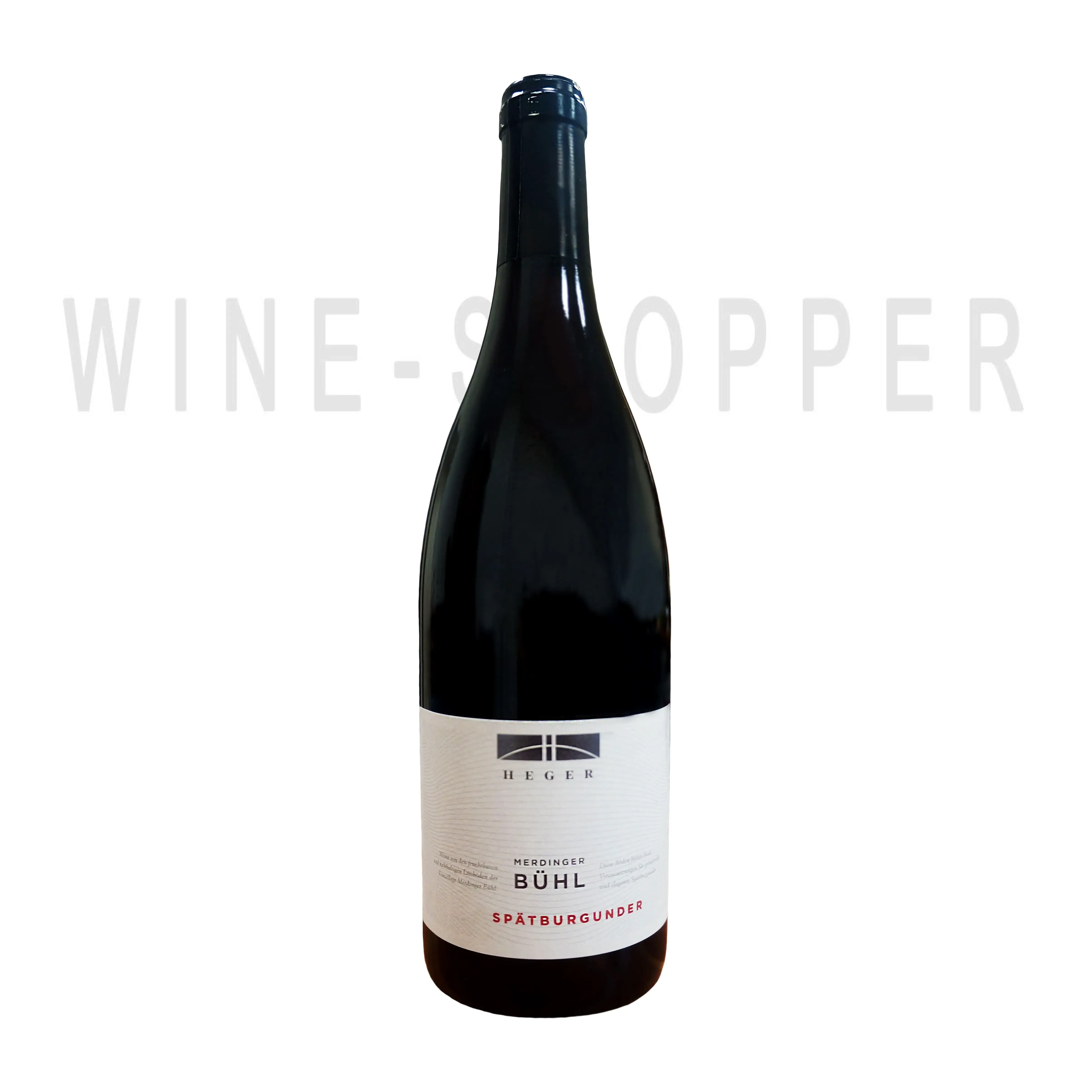 Вино Weingut Heger Spatburgunder Merdinger Buhl 2015 0.75 л