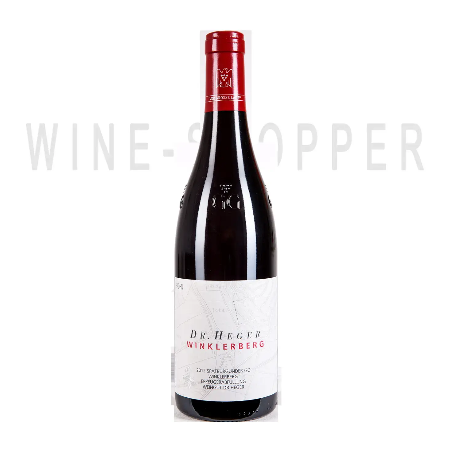 Вино Weingut Heger Ihringer Winklerberg Spatburgunder GG 2012 0.75 л