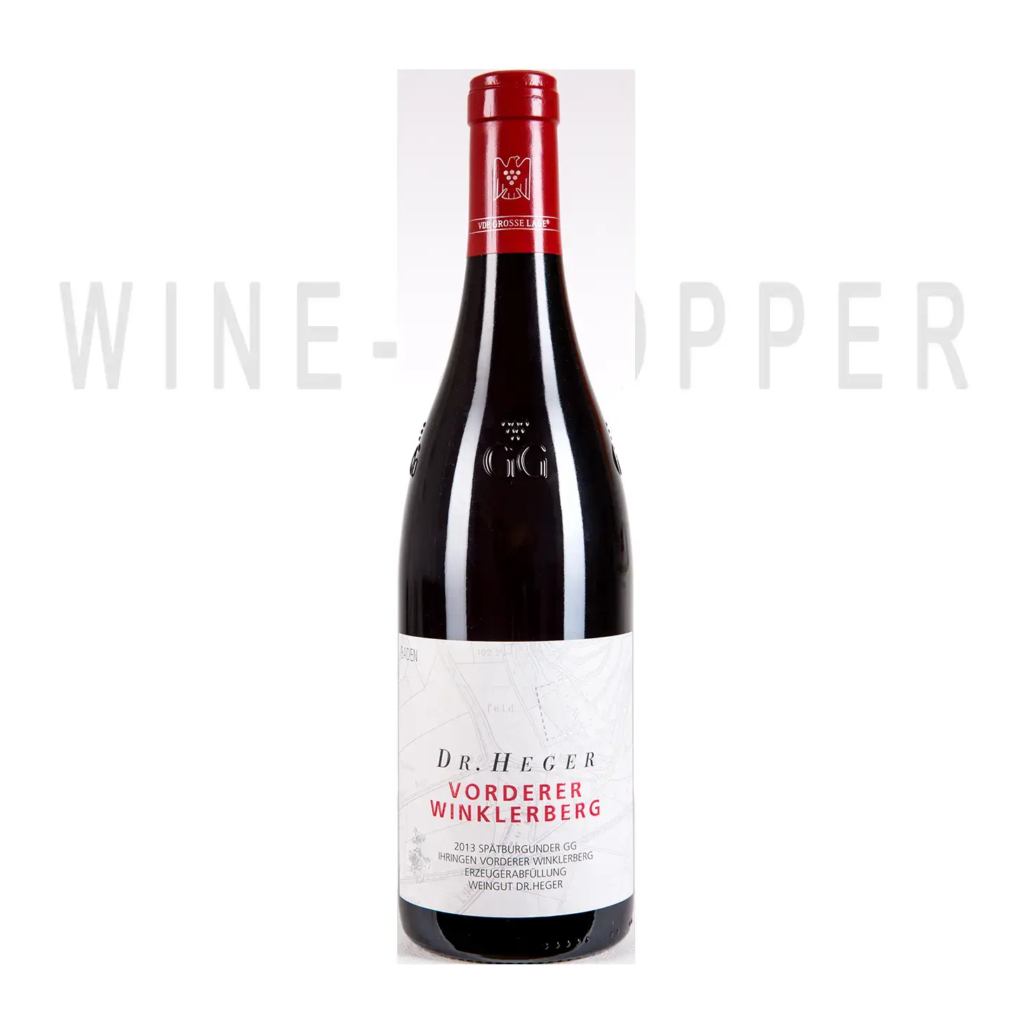 Вино Weingut Heger Ihringer Vorderer Winklerberg Spatburgunder GG 2013 0.75 л