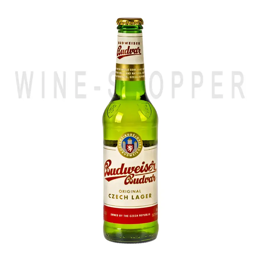Пиво Budweiser Budvar Svetly Lezak glas 0.5 л