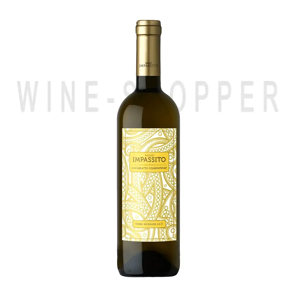 Вино BAGLIO IMPASSITO CATARRATTO-CHARDONNAY TERRE SICILIANE I.G.T. 2016 0.75 л
