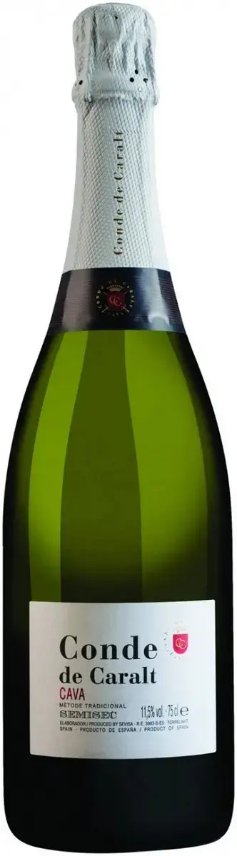 Игристое вино Conde de Caralt Cava Semisec, 0.75 л